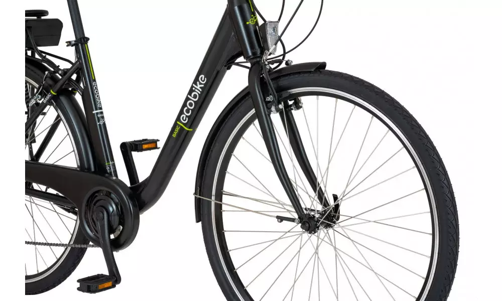 Elektrijalgratas Ecobike Basic 28" black - 4