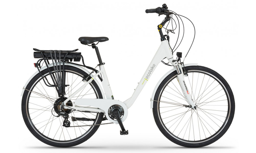 Elektrijalgratas Ecobike Traffik 28" white - 1