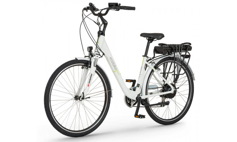 Elektrijalgratas Ecobike Traffik 28" white - 7