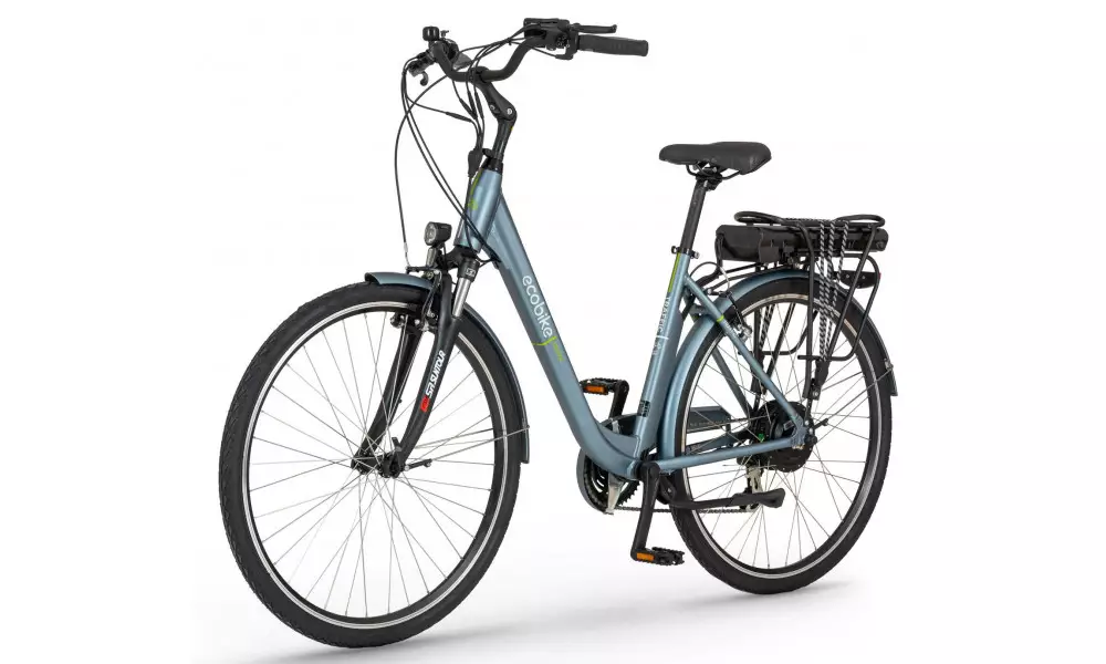 Elektrijalgratas Ecobike Traffik 28" grey - 2