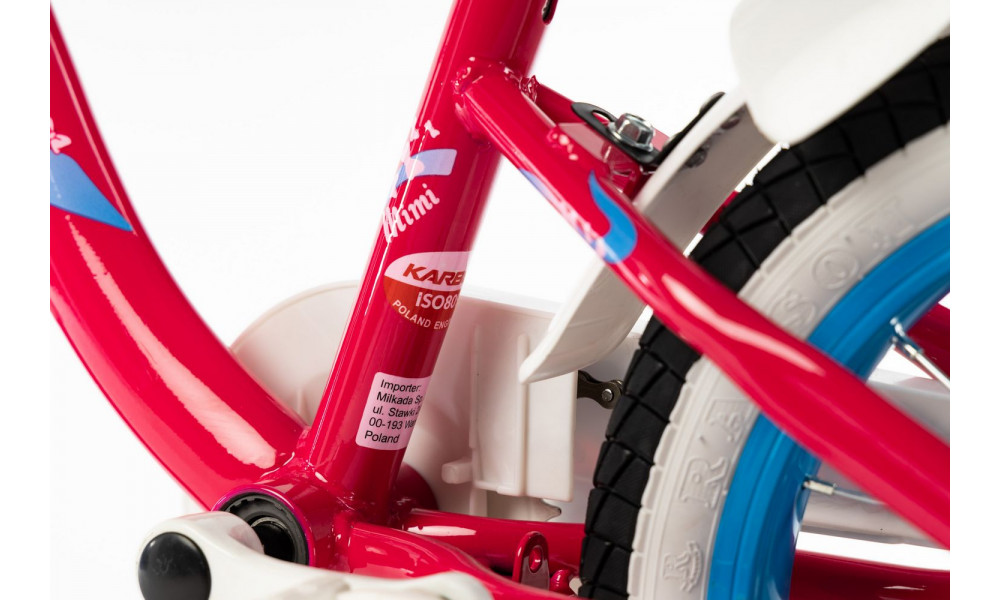 Jalgratas Karbon Mimi 14 pink-blue - 9