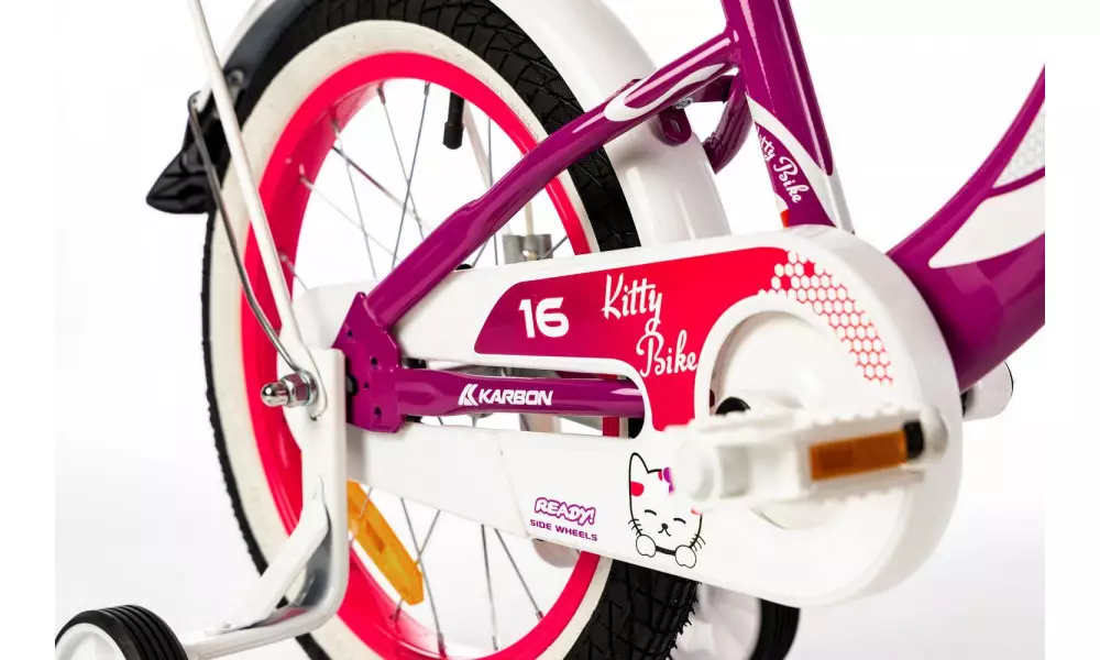 Jalgratas Karbon Kitty 16 violet-white - 3