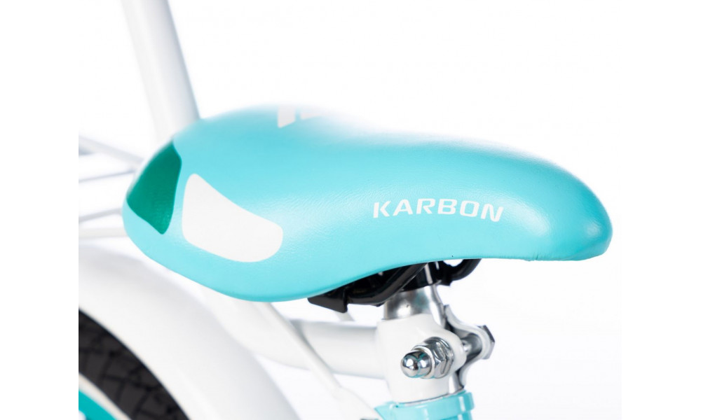 Jalgratas Karbon Kitty 16 turquoise-white - 1