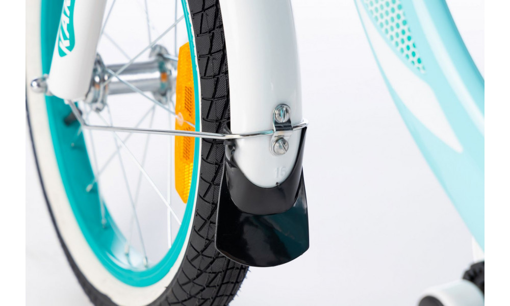 Jalgratas Karbon Kitty 16 turquoise-white - 8