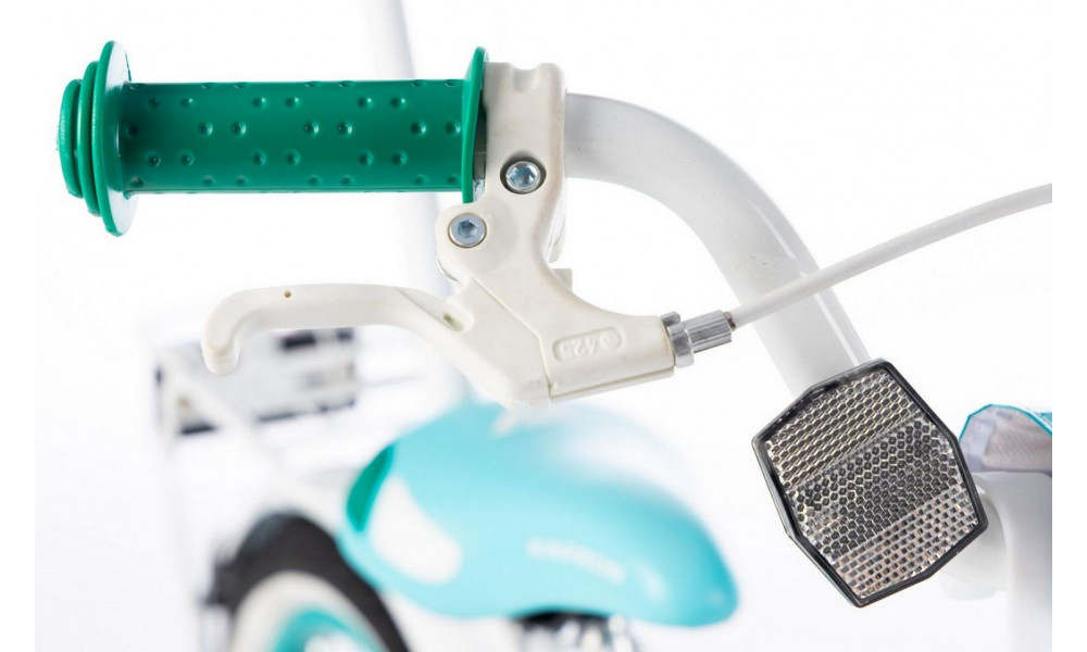 Jalgratas Karbon Kitty 16 turquoise-white - 11