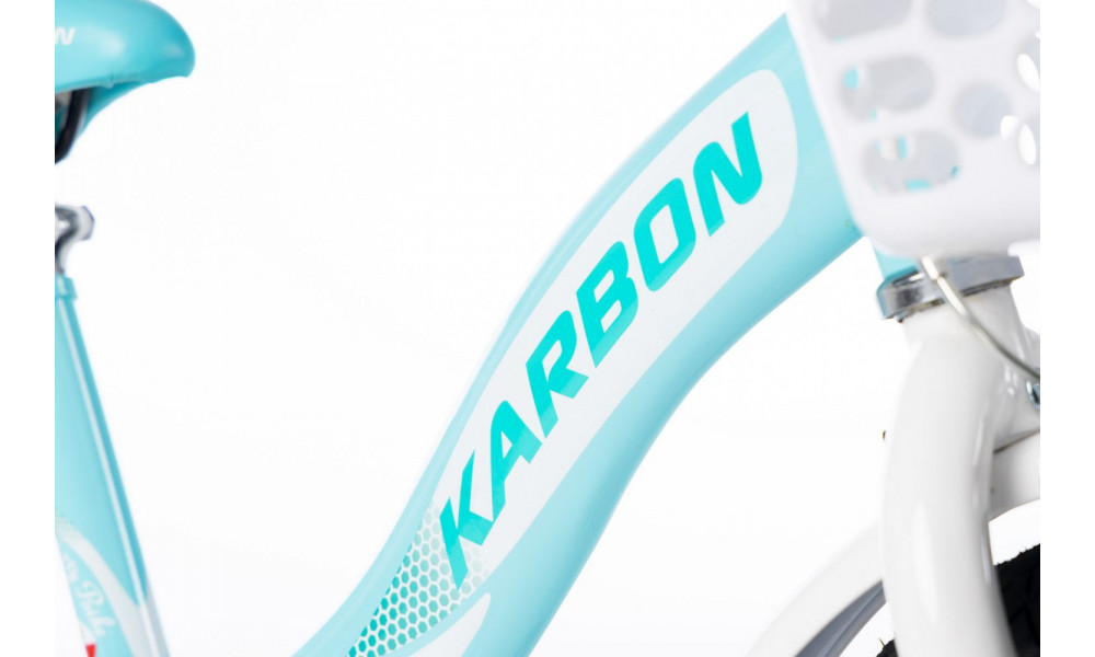 Jalgratas Karbon Kitty 16 turquoise-white - 13