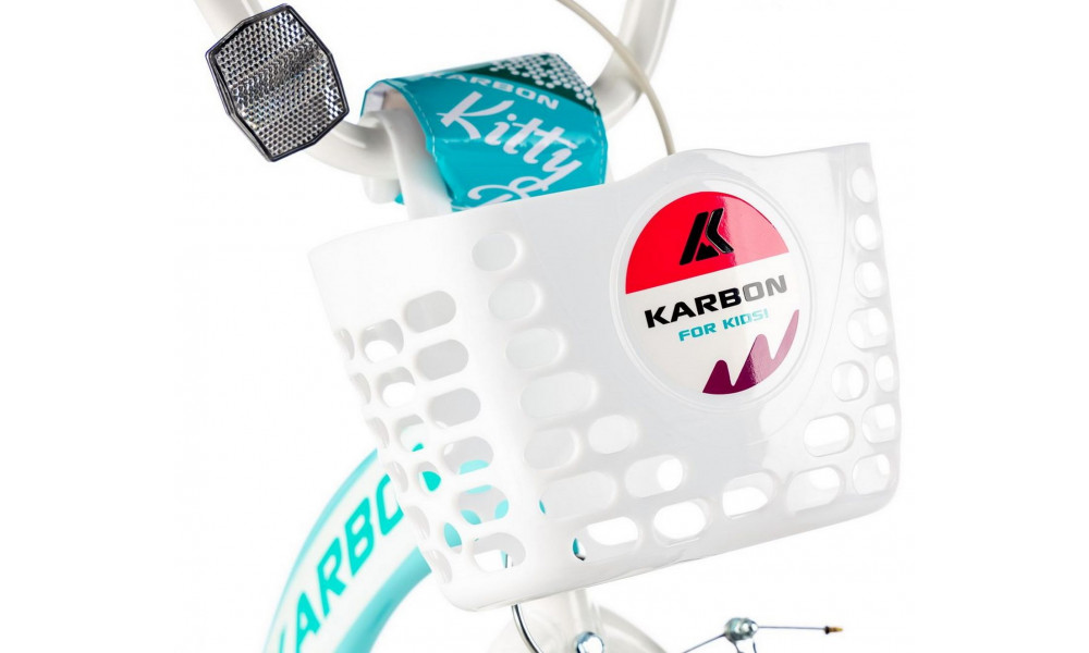 Jalgratas Karbon Kitty 20 turquoise-white - 4
