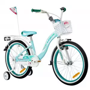 Jalgratas Karbon Kitty 20 turquoise-white