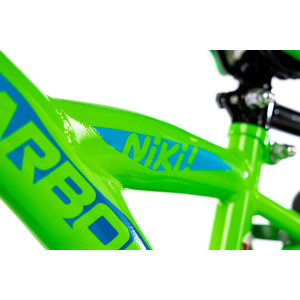 Jalgratas Karbon Niki 12 green-blue