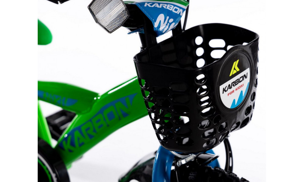 Jalgratas Karbon Niki 12 green-blue - 6