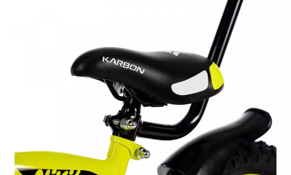 Jalgratas Karbon Niki 14 lime-black - 2