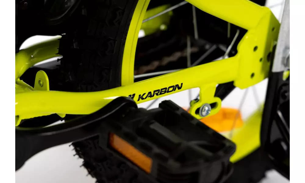 Jalgratas Karbon Niki 14 lime-black - 3