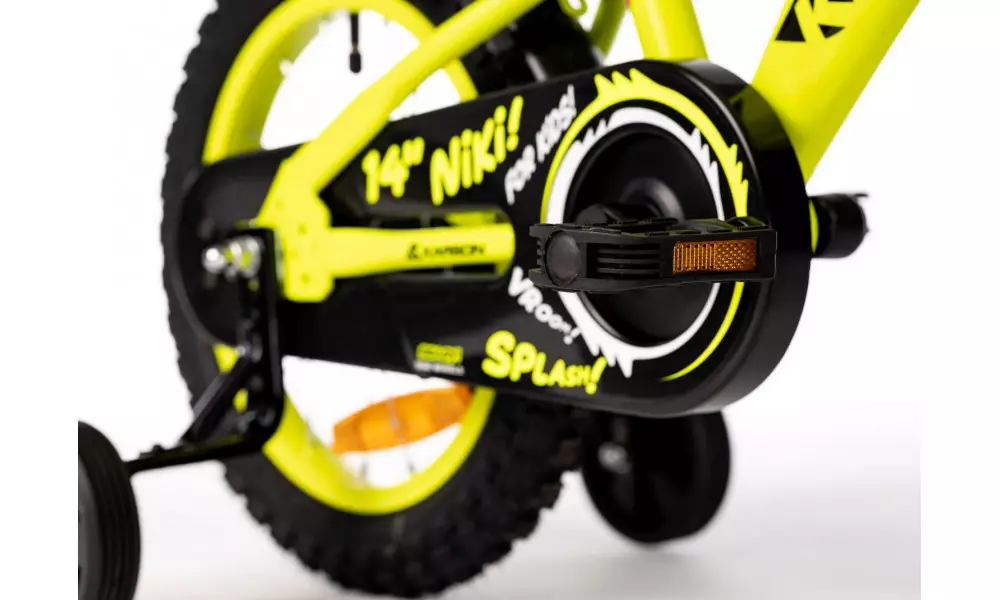 Jalgratas Karbon Niki 14 lime-black - 8