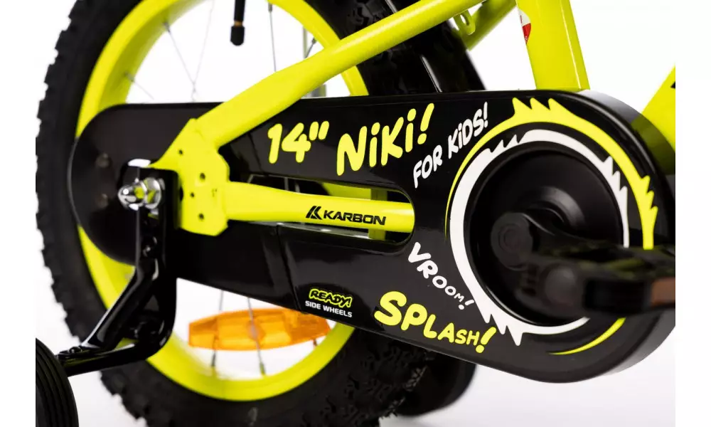 Jalgratas Karbon Niki 14 lime-black - 13