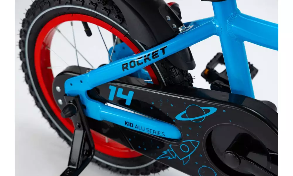 Jalgratas Karbon Rocket ALU 14 blue-red - 13