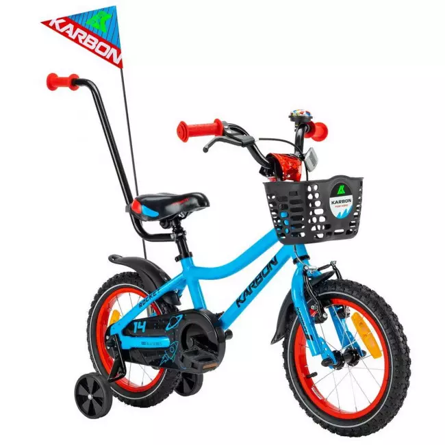 Jalgratas Karbon Rocket ALU 14 blue-red