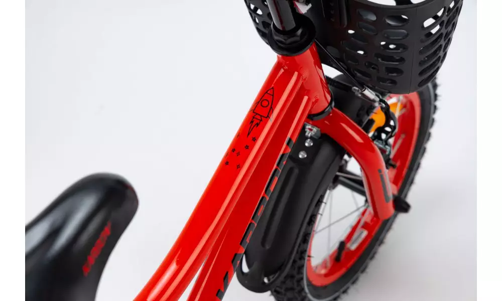 Jalgratas Karbon Rocket ALU 14 red-black - 1