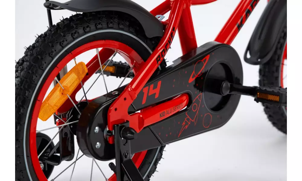 Jalgratas Karbon Rocket ALU 14 red-black - 3