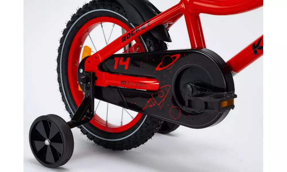 Jalgratas Karbon Rocket ALU 14 red-black - 13