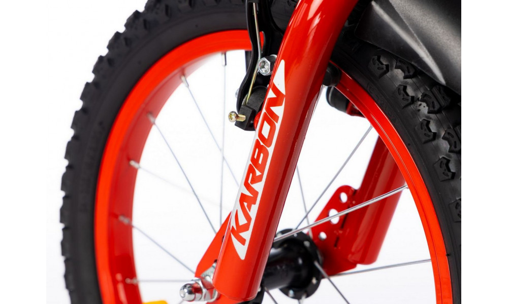 Jalgratas Karbon Alvin 16 black-red - 3