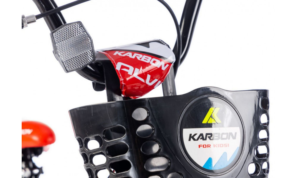 Jalgratas Karbon Alvin 16 black-red - 5