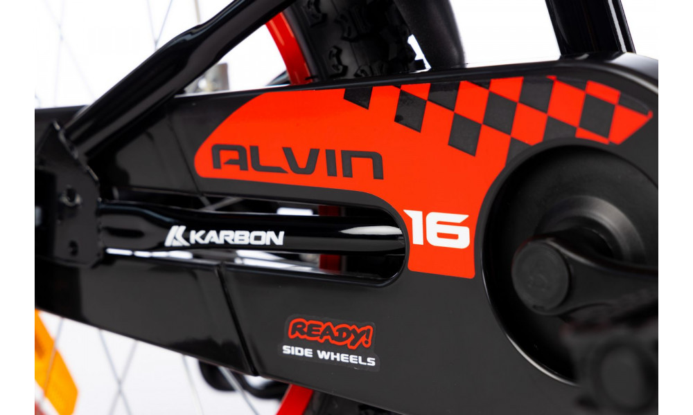 Jalgratas Karbon Alvin 16 black-red - 7