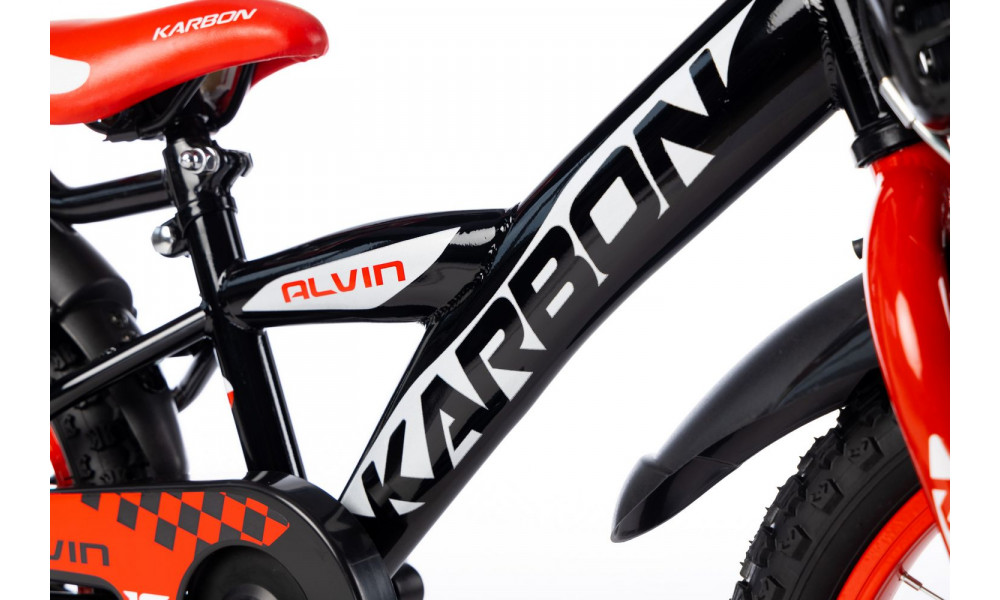 Jalgratas Karbon Alvin 16 black-red - 8