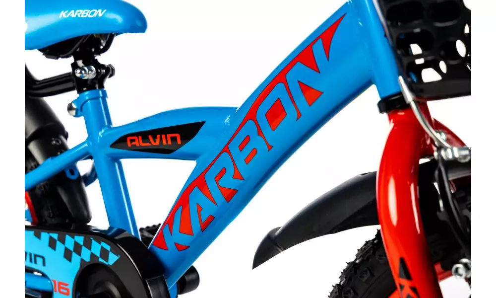 Jalgratas Karbon Alvin 16 blue-red - 4