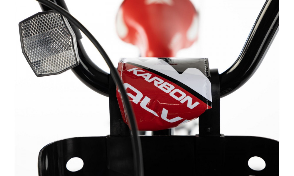 Jalgratas Karbon Alvin 18 black-red - 5