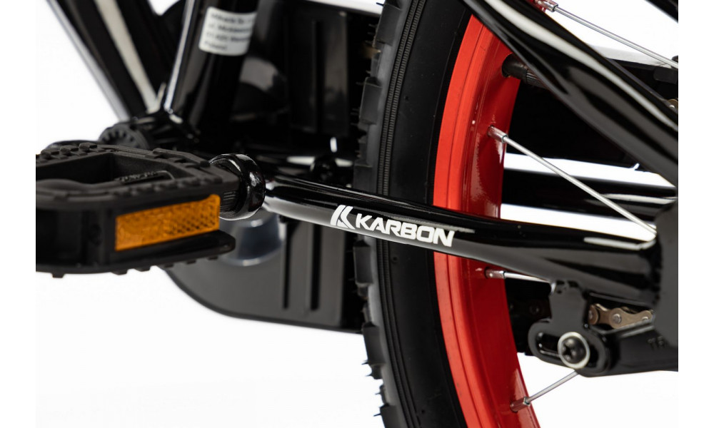 Jalgratas Karbon Alvin 18 black-red - 14
