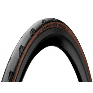 Väliskumm 28" Continental Grand Prix 5000 25-622 Fold black/transparent