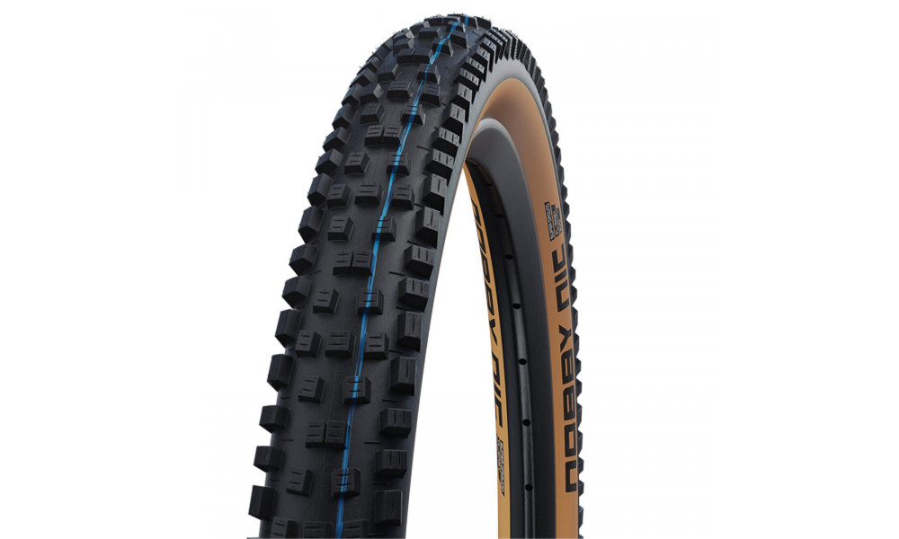Väliskumm 29" Schwalbe Nobby Nic HS 602 Evo Fold TLE 62-622 / 29x2.40 Super Ground Addix SpeedGrip Bronze 