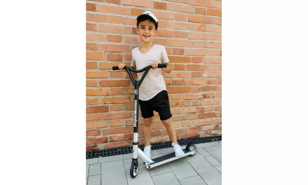 Tõukeratas HyperMotion Evo Stunt silver - 2