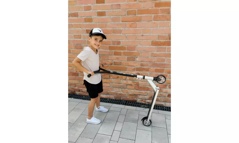 Tõukeratas HyperMotion Evo Stunt silver - 4