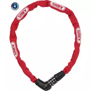 Lukk Abus Steel-O-Chain 5805C/75 red