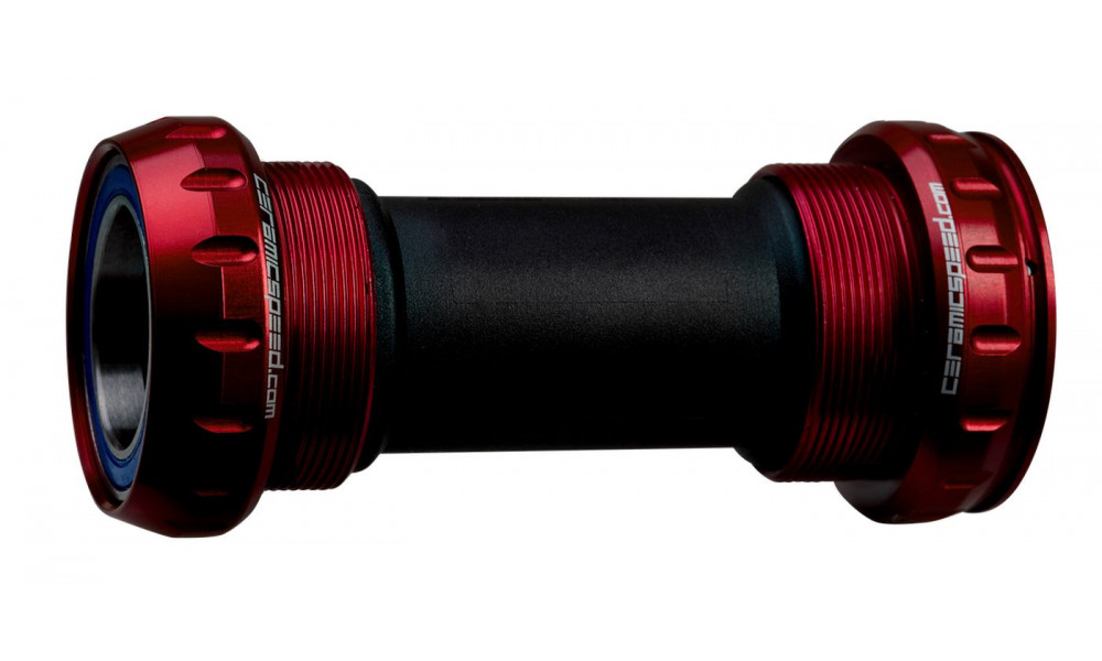 Keskjooksud CeramicSpeed BSA Coated 68mm for Campagnolo UltraTorque 25mm red (101314) 