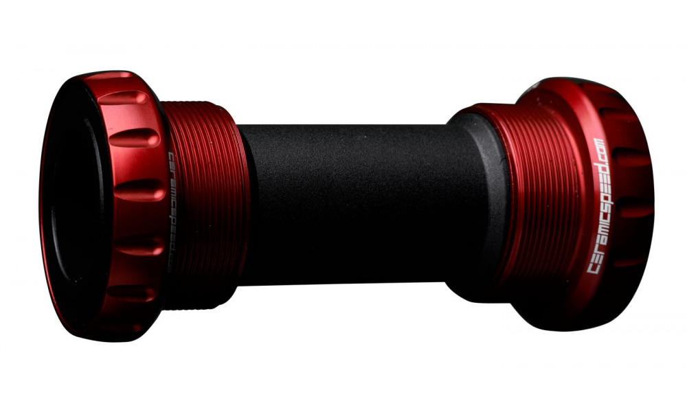 Keskjooksud CeramicSpeed ITA Road Coated 70mm for SRAM GXP 24 / 22,2mm red (101338) 