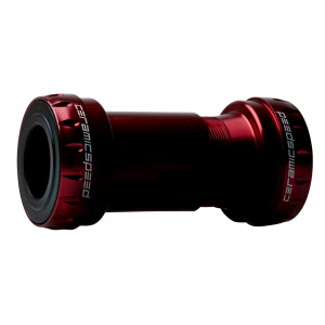 Keskjooksud CeramicSpeed Road Coated BB30 / PF42X68 for Shimano/FSA/Rotor 24mm red (101357)
