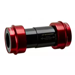 Keskjooksud CeramicSpeed Road Coated PF30 / PF46X68 for Shimano/FSA/Rotor 24mm red (101383)