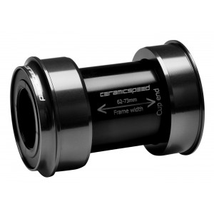 Keskjooksud CeramicSpeed Coated PF30A / PF46X73 for SRAM GXP 24 / 22,2mm black (104904)