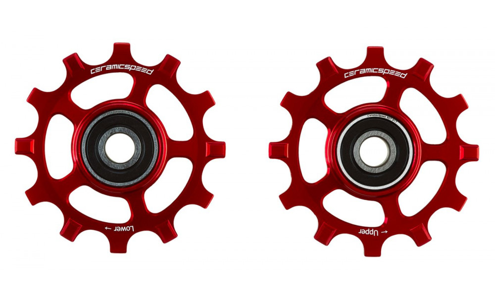 Litrid CeramicSpeed for SRAM 12s AXS Road Alloy 607 stainless steel red (107484) 