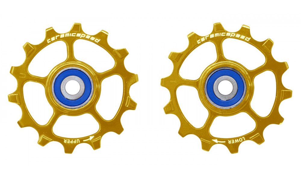 Litrid CeramicSpeed for SRAM Eagle & Eagle AXS 1-12 Alloy 626 stainless steel gold (103344) 