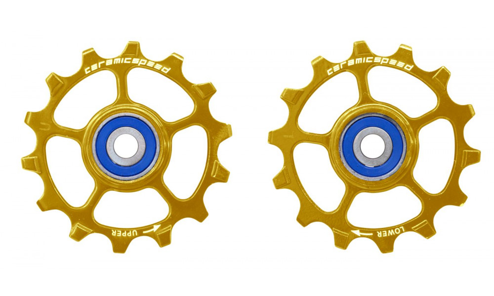 Litrid CeramicSpeed for SRAM Eagle & Eagle AXS 1-12 Coated Alloy 626 gold (103347) 