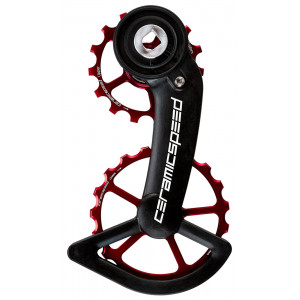 Litrid CeramicSpeed Oversized for SRAM Red/Force AXS Alloy 607 stainless steel red (107379)