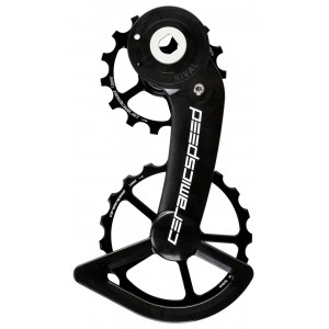Litrid CeramicSpeed Oversized for SRAM Rival AXS Alloy 607 stainless steel black (110674)