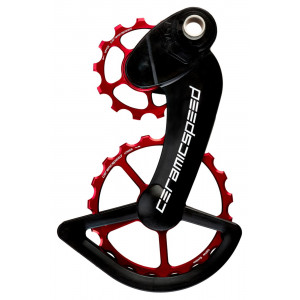 Litrid CeramicSpeed Oversized for Campagnolo 12s EPS Alloy 607 stainless steel red (107427)
