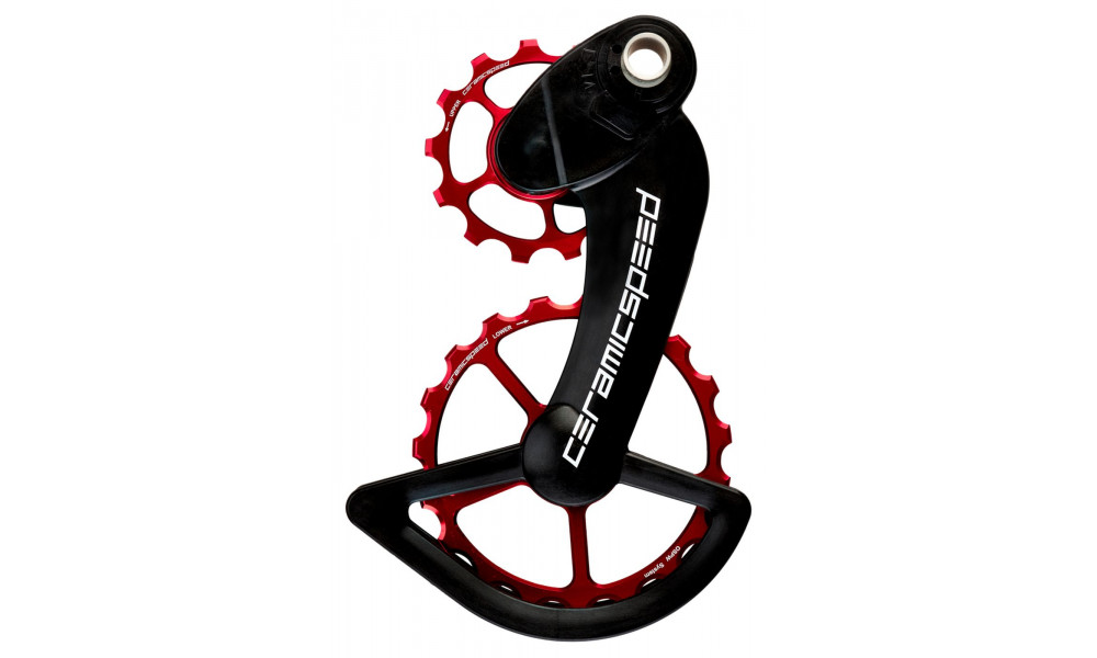 Litrid CeramicSpeed Oversized for Campagnolo 12s EPS Alloy 607 stainless steel red (107427) 