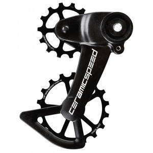 Litrid CeramicSpeed Oversized X for SRAM Eagle AXS Alloy 607 stainless steel black (107002)