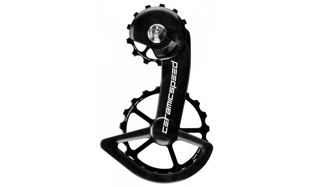 Litrid CeramicSpeed Oversized for Shimano 9250/8150 Series Coated Alloy 607 black (110497) 