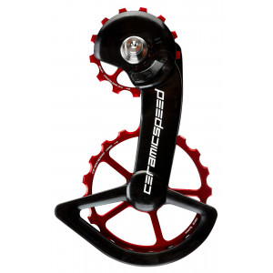Litrid CeramicSpeed Oversized for Shimano 9250/8150 Series Coated Alloy 607 red (110499)